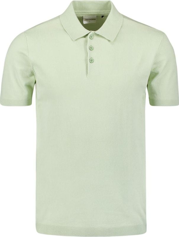 No Excess Pullover short sleeve polo button s mint