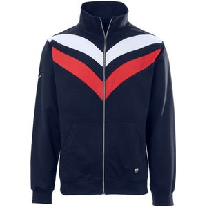 TRIGEMA Sweatjacket donkerblauw, Effen