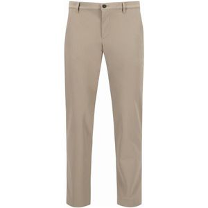 Alberto Rob Broek beige, Effen