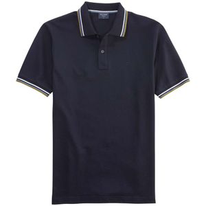 OLYMP Casual Regular Fit Polo shirt Korte mouw marine