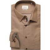 Eterna - Overhemd - Mandel - MODERN FIT - Lange Mouwen - NON IRON