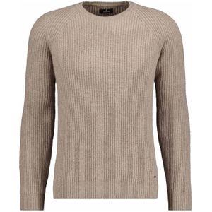 RAGMAN - Trui - Macchiato - Ronde Hals - Lange Mouwen