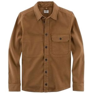 OLYMP Level Five Casual Overshirt bruin, Effen