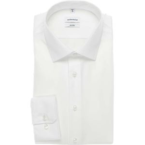 Seidensticker Tailored Overhemd wit, Effen