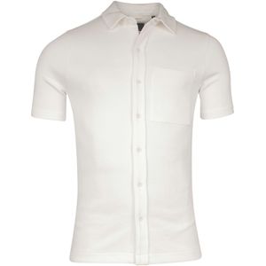 Giordano Puglia Jersey shirt wit, Effen
