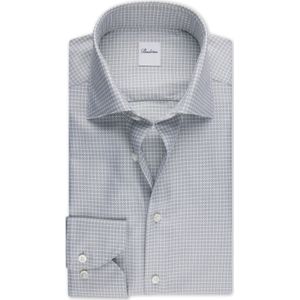 Stenströms Overhemd lichtgroen, Ruit