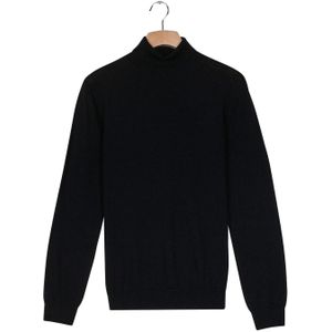 Thomas Maine Trui donkerblauw, Effen