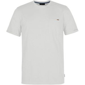 Indicode T-Shirt ronde hals wit, Effen