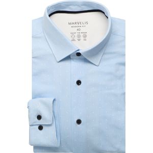 Marvelis Performance Jersey shirt blauw, Bedrukt