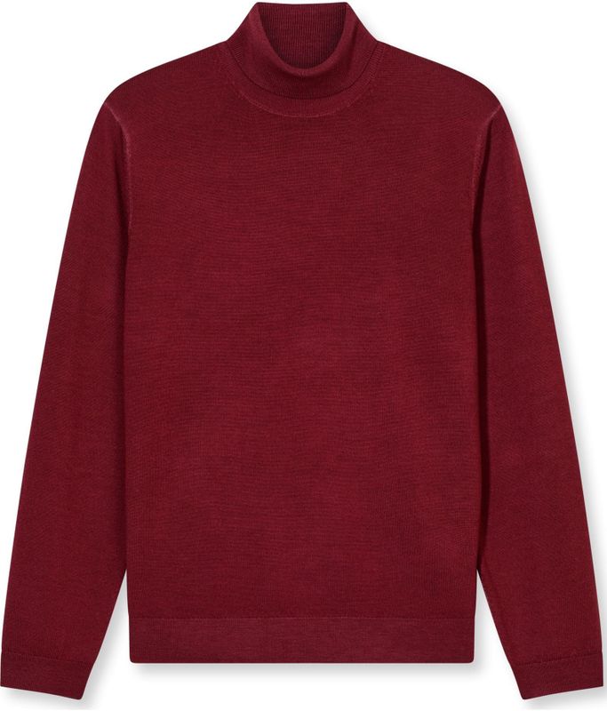 OLYMP Casual Coltrui donkerrood, Effen