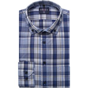Marvelis Casual Overhemd marine, Ruit