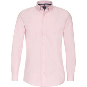 Redmond Casual Regular Fit Overhemd roze, Faux-uni
