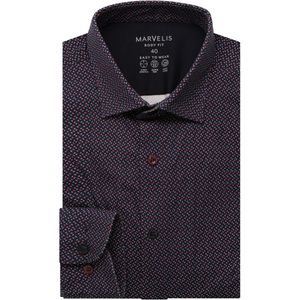 Marvelis Performance Jersey shirt rood, Bedrukt