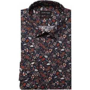 Jupiter Overhemd rood/blauw, Motief