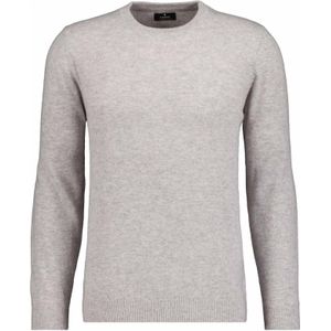 RAGMAN Trui ronde halsgrijs, Effen