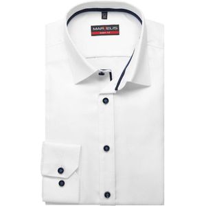 Marvelis Overhemd wit, Faux-uni