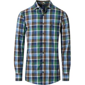 Redmond Overhemd groen, Ruit
