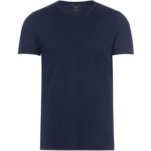 TRIGEMA Slim Fit T-Shirt ronde hals , Effen