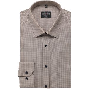 Marvelis Overhemd bruin, Ruit
