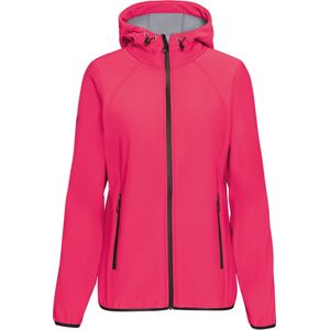 TRIGEMA Dames Softshell Jas rood, Effen
