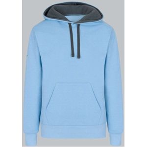 TRIGEMA Hooded Sweatshirt blauw, Effen