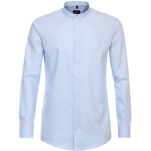 Venti Modern Fit Overhemd blauw, Effen