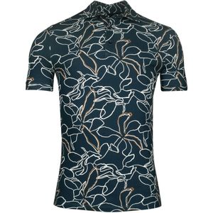 Giordano Polo shirt Korte mouw donkerblauw