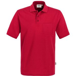 HAKRO 802 Polo shirt Korte mouw rood