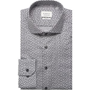 Overhemden - Grijs - NON IRON - Lange Mouwen - Getailleerd