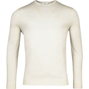 Thomas Maine Trui ronde halsecru, Effen