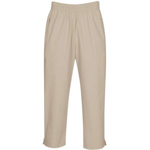 TRIGEMA Comfort Fit Casual Broek zand, Effen