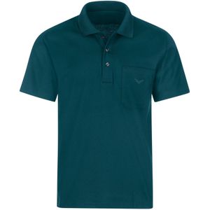 TRIGEMA Polo shirt Korte mouw saffier