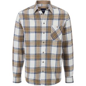 Babista - SALTINORA - Overhemd - Bruin - Katoen - Klassieke Kentkraag