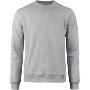 Stenströms Sweatshirt ronde halslichtgrijs, Effen