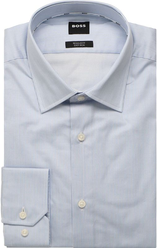 BOSS - Model JOE - Zakelijk Overhemd - Regular Fit - Kentkraag - Gestreept