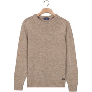 Baileys Trui ronde halslichtbruin, Effen