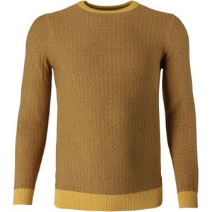 Marvelis Casual Trui ronde hals lichtgeel, Effen