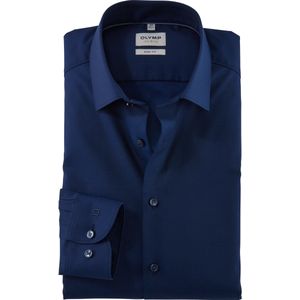 OLYMP Level Five Overhemd marine, Faux-uni