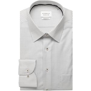 Eterna - Overhemd - Lichtgrijs - Comfort fit - NON IRON - Lange Mouwen