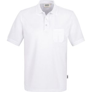 HAKRO 812 Polo shirt Korte mouw wit
