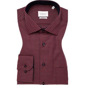 ETERNA Overhemd chianti, Ruit