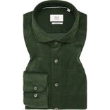 Overhemd - Effen - Corduroy - Lange Mouw - Regular Fit