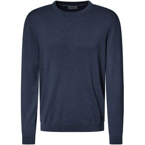 Pierre Cardin Trui ronde halsmarine, Effen