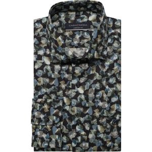 Casa Moda Overhemd groen, Bedrukt