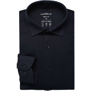 Marvelis Performance Jersey shirt marine, Gestructureerd