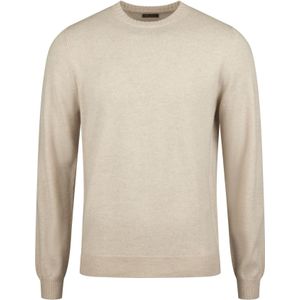 Stenströms Trui ronde halsbeige, Effen