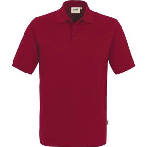 HAKRO 816 Comfort Fit Polo shirt Korte mouw wijnrood