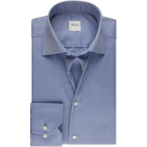 Stenströms Overhemd blauw, Effen