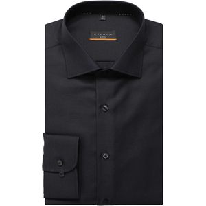 ETERNA Slim Fit Overhemd antraciet, Gestructureerd
