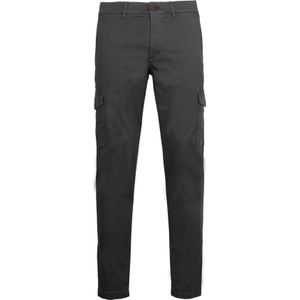 Kronstadt Cargobroek donkergrijs, Effen